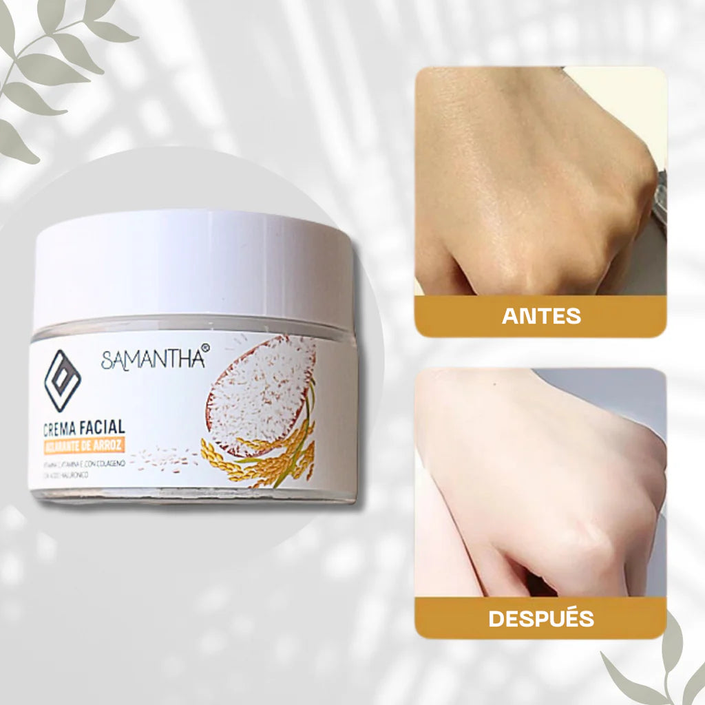 CREMA ACLARANTE DE ARROZ