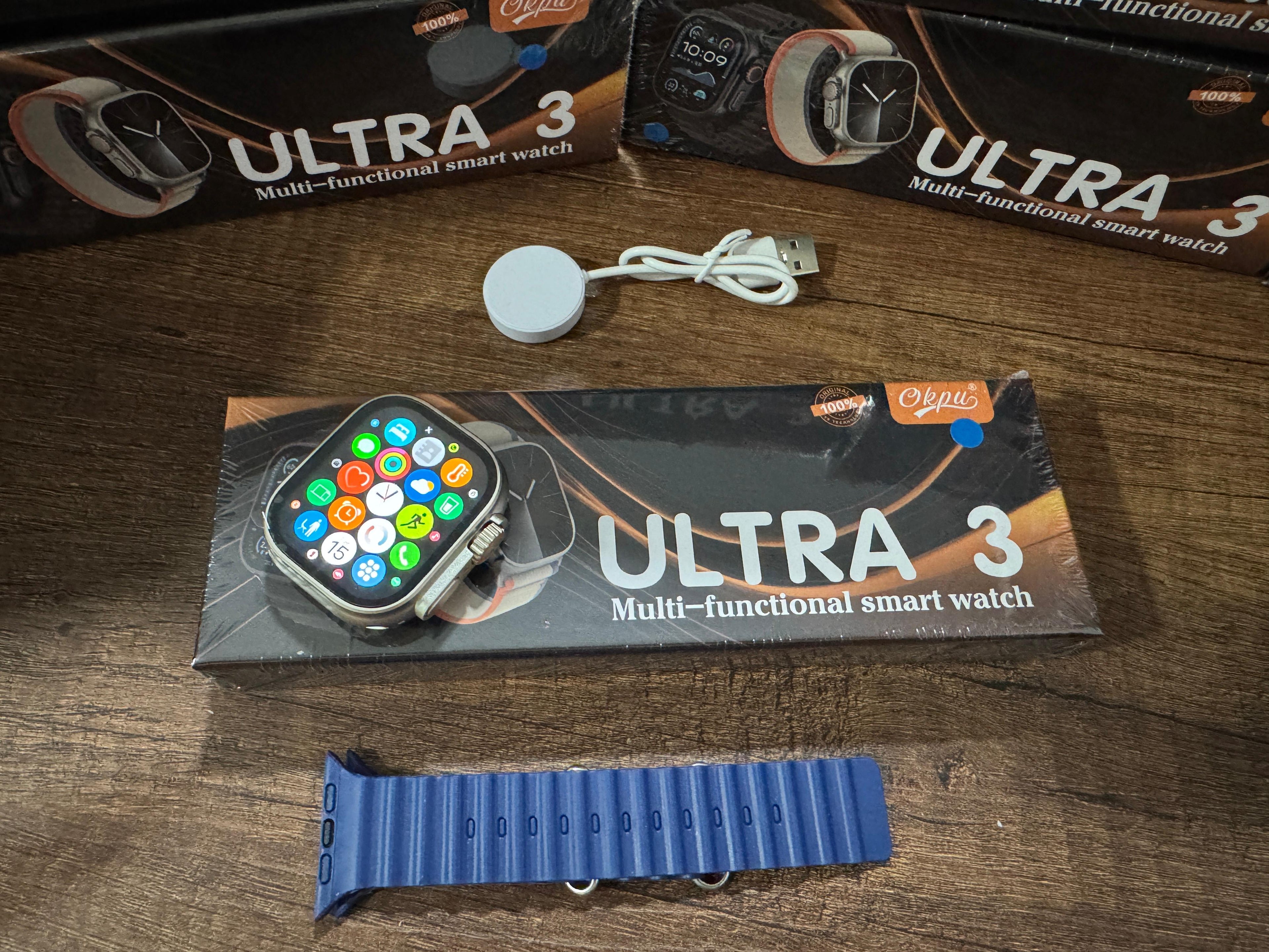 SMARTWATCH INTELIGENTE - ULTRA 3
